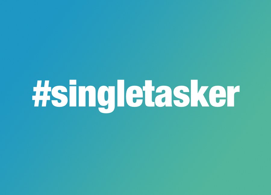 The text #singletasker